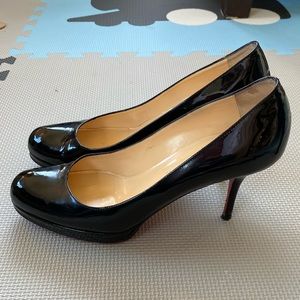 Christian Louboutin Prorata 90 patent black 39.5
